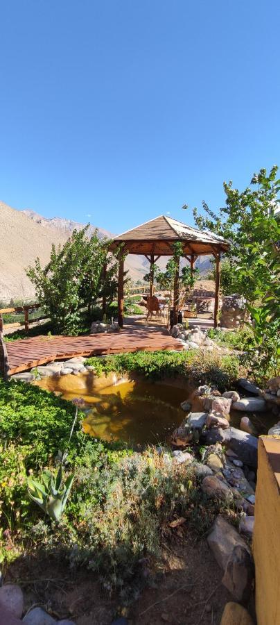 Casa Jardin De Hadas Con Vista Panoramica Pisco Elqui Exteriör bild