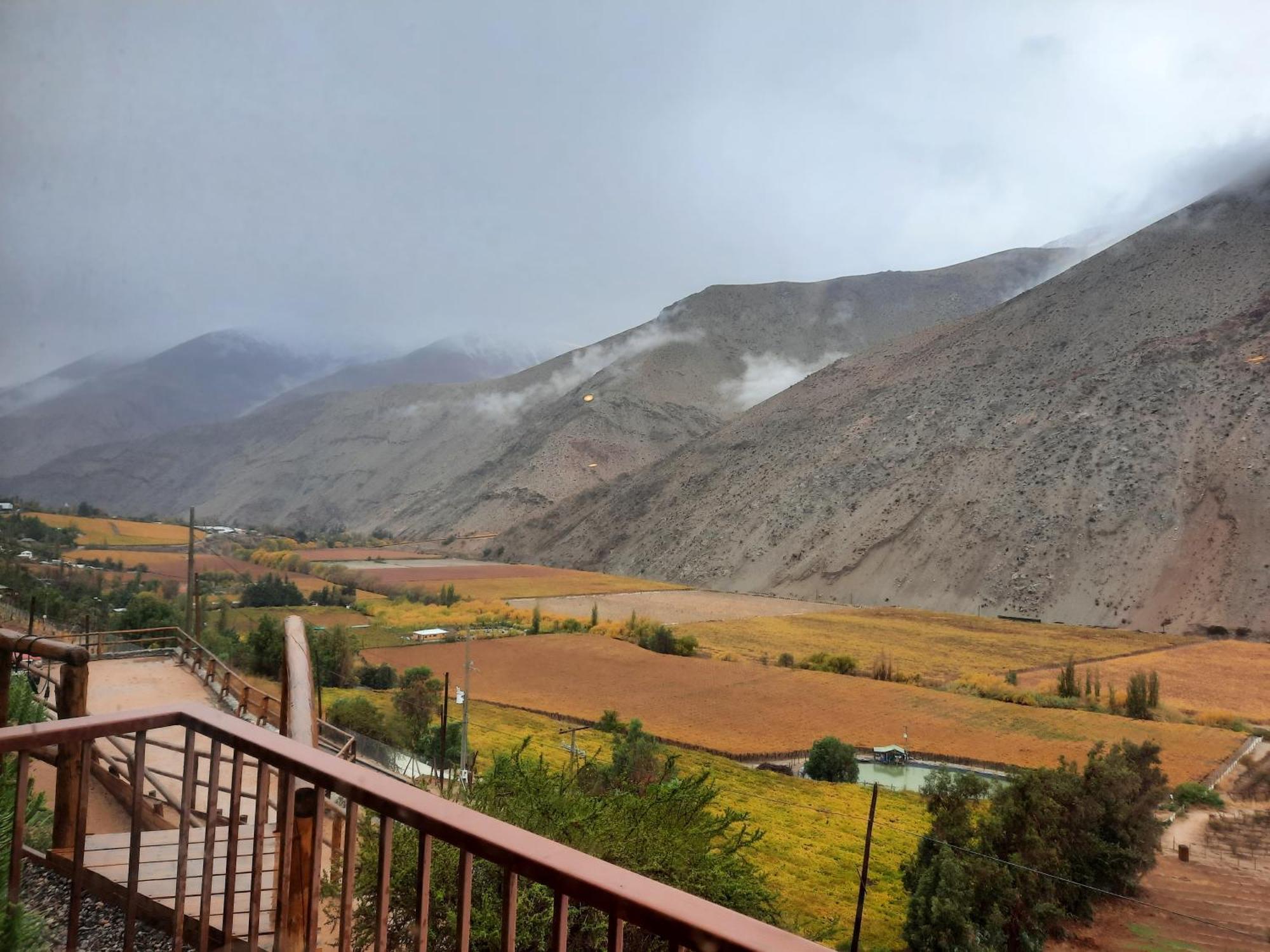 Casa Jardin De Hadas Con Vista Panoramica Pisco Elqui Exteriör bild